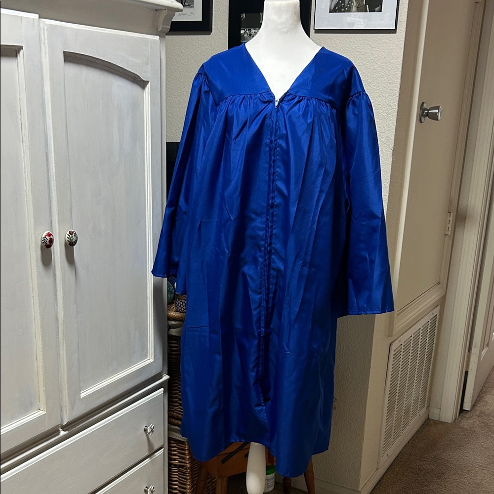 Jostens Royal Blue Graduation Gown